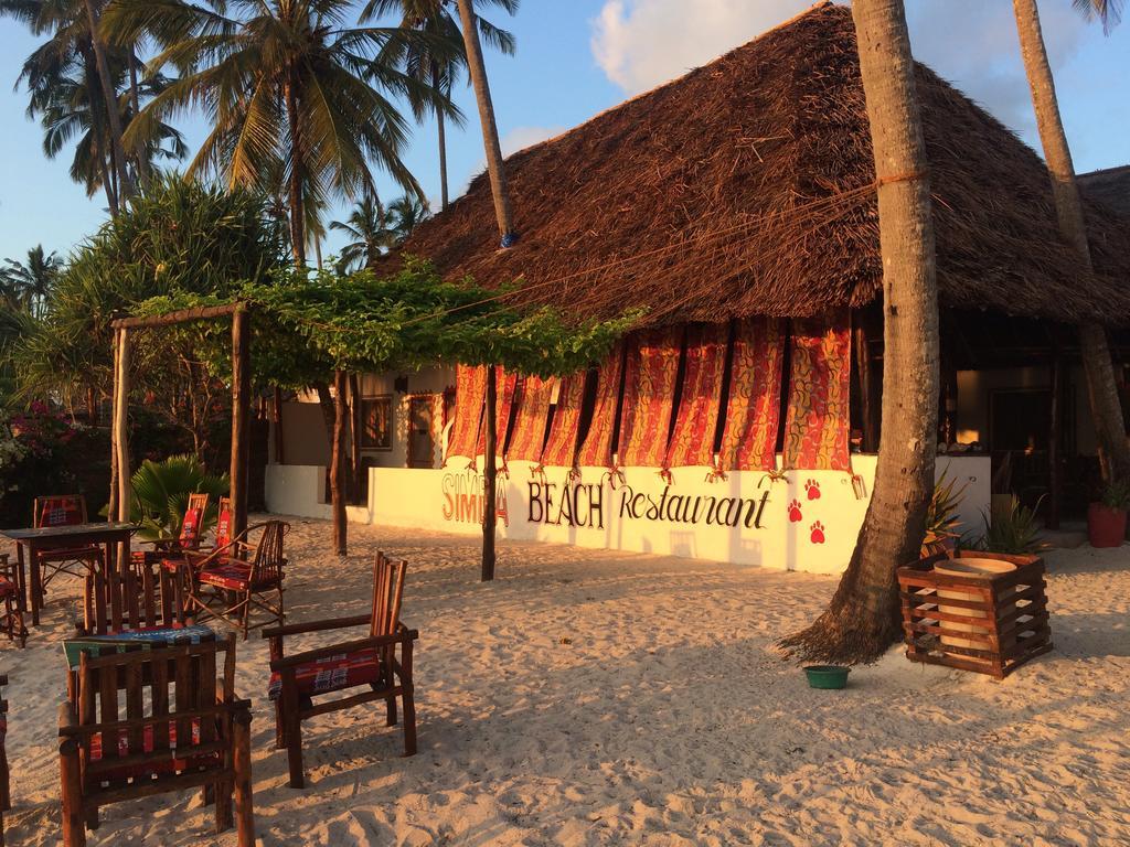 Simba Beach Zanzibar Bed & Breakfast Kiwengwa  ภายนอก รูปภาพ