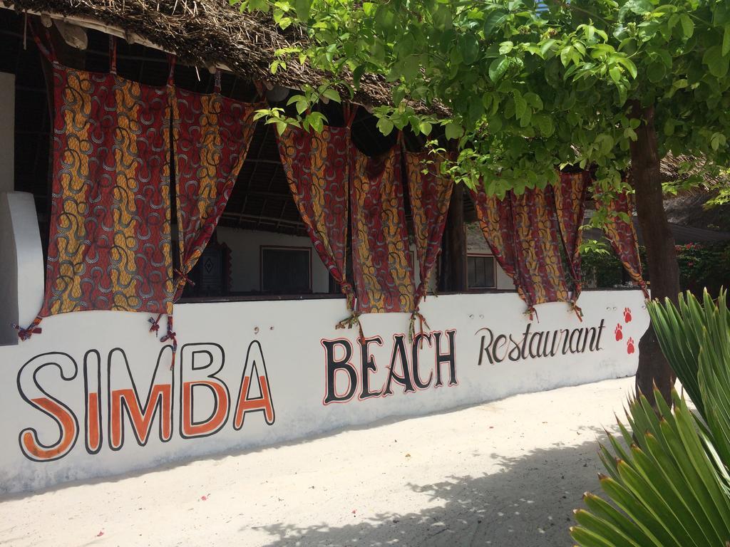 Simba Beach Zanzibar Bed & Breakfast Kiwengwa  ภายนอก รูปภาพ